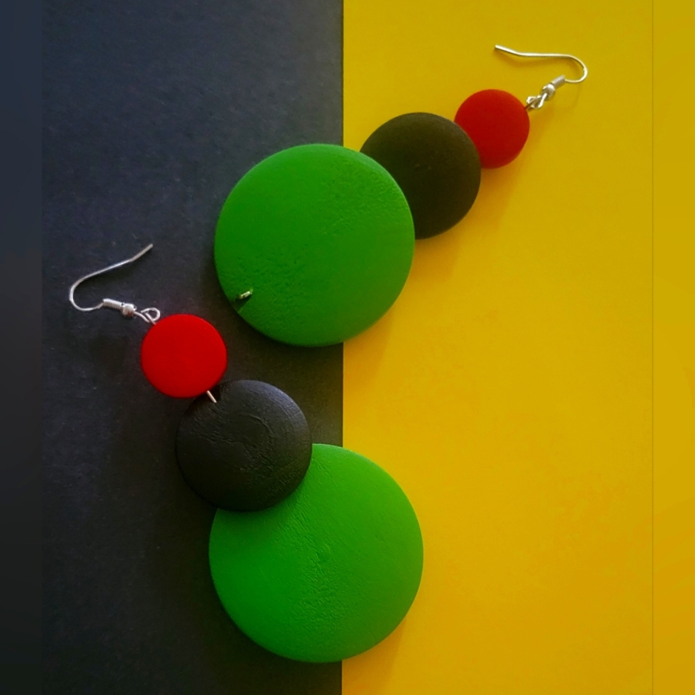 Afrocentric Juneteenth Inspired Earrings